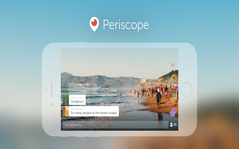 Periscope Gets A New Landscape Mode