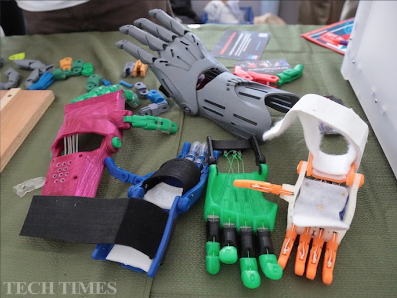 3D-printed hands