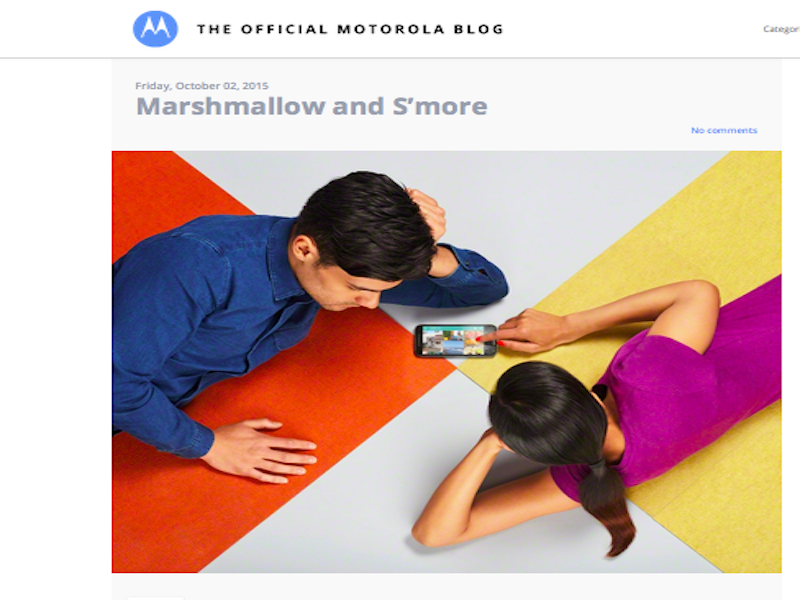 Motorola Android 6.0 Marshmallow Update List