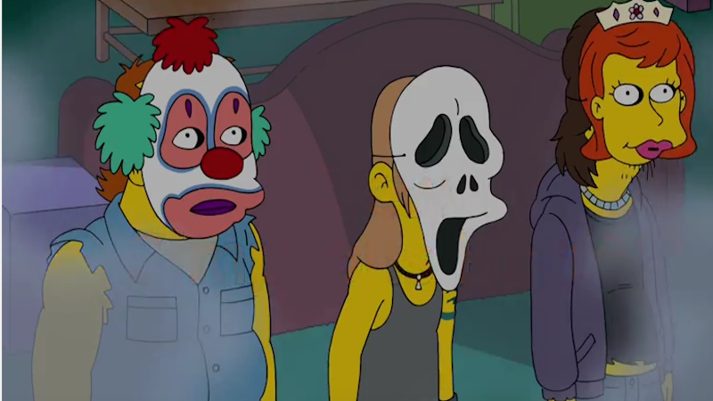  Try Not To Laugh While Homer And Lisa Scream In 'The Simpsons' 'Halloween Of Horror' Promo