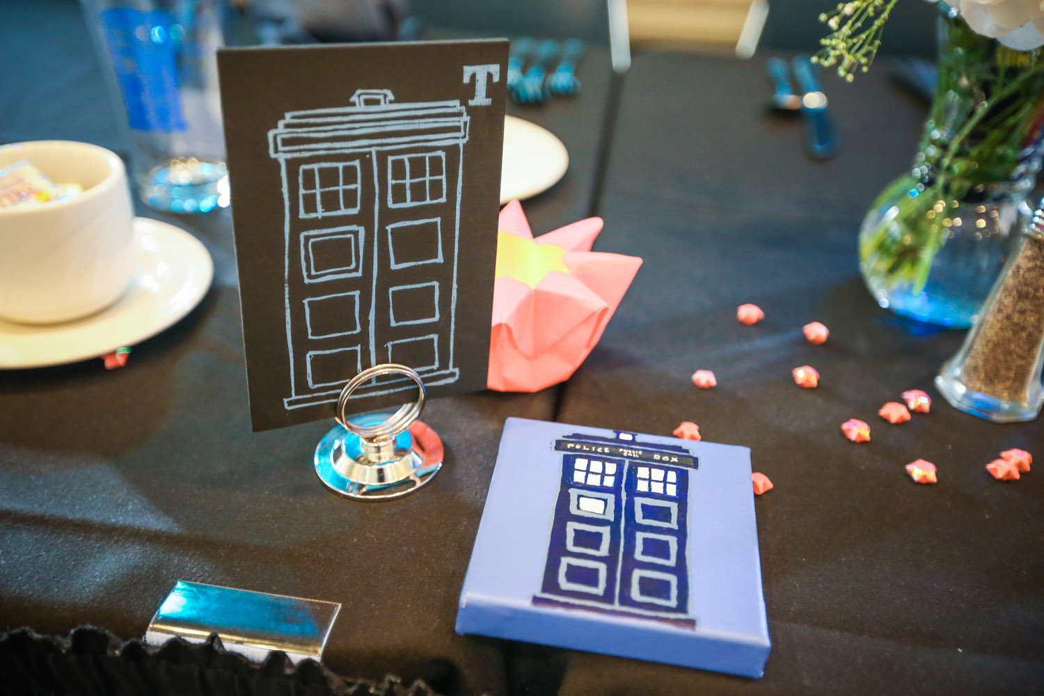 Doctor Who themed wedding