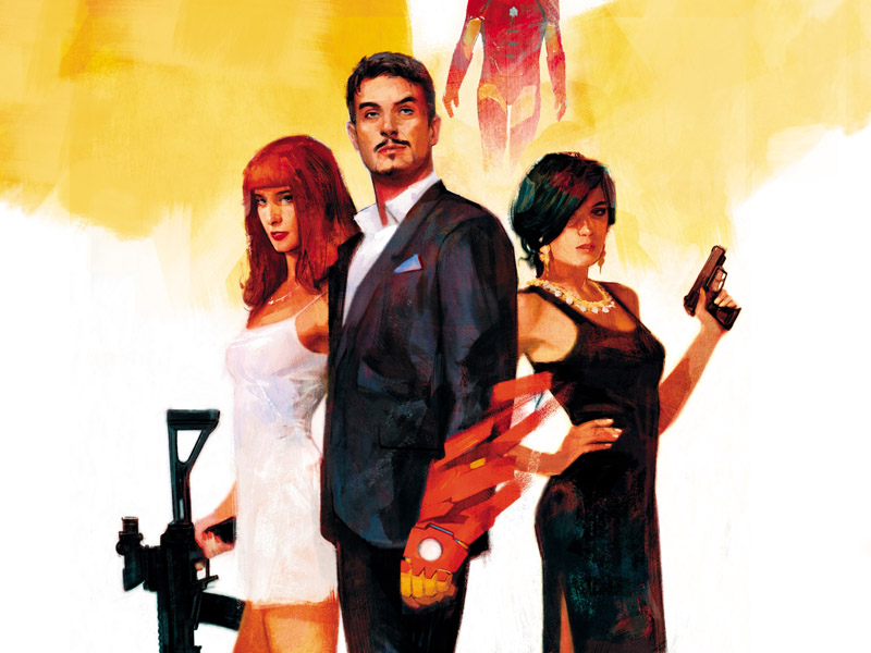 'International Iron Man' #1 cover art