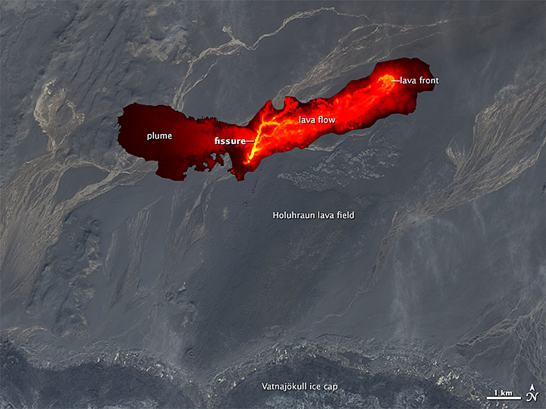 太空中的巴尔达本加火山