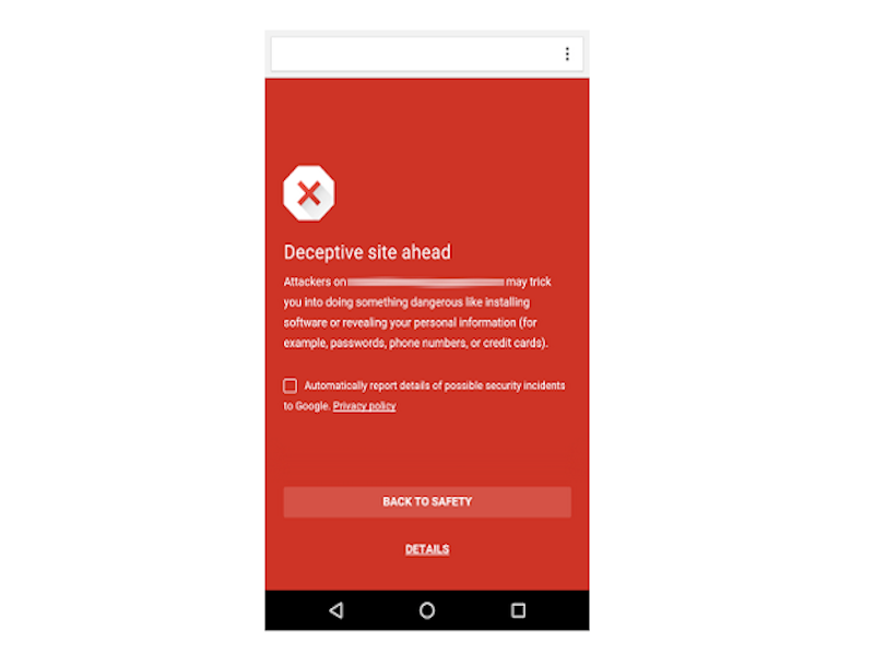 Google Chrome App For Android Now Features Safe Browsing Client