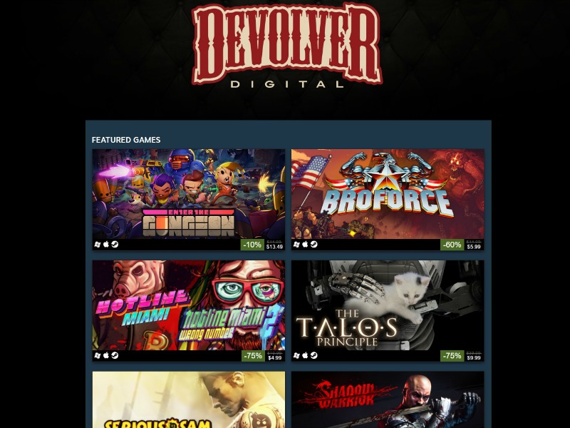 devolver digital video games