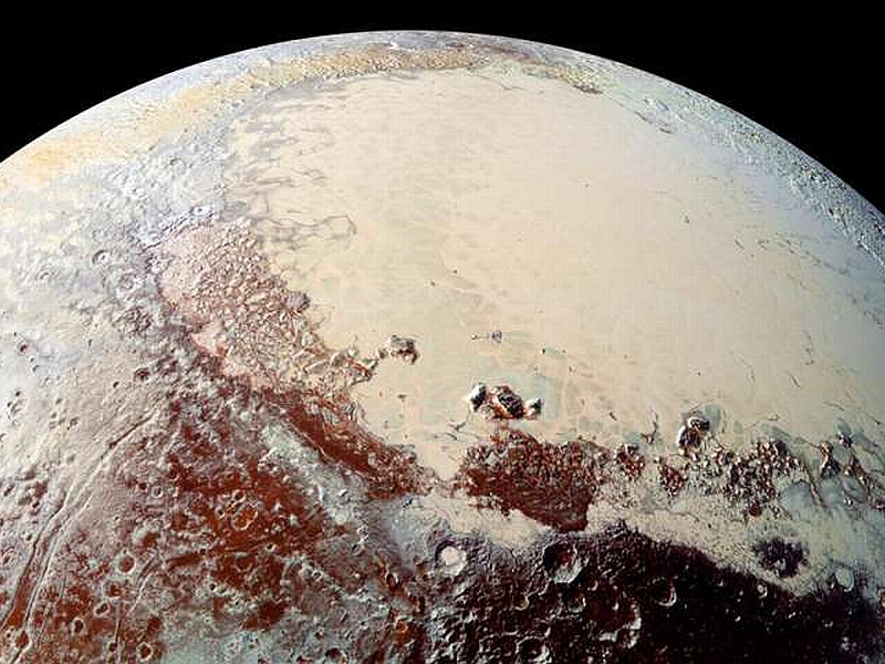 Pluto Ice