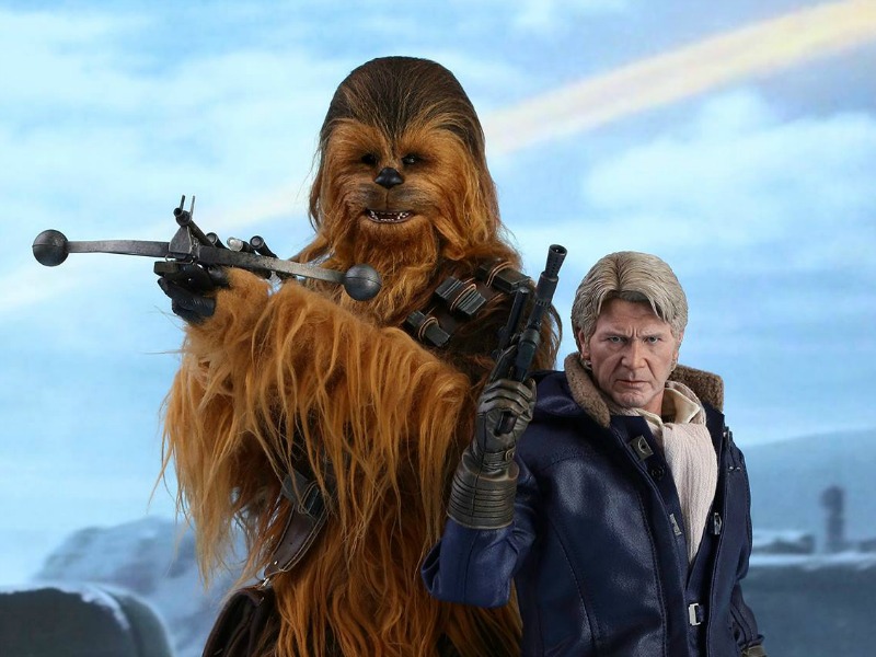 Hot Toys Han Solo and Chewbacca