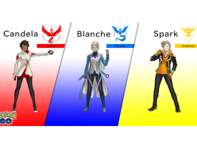 Pokémon GO Team Leaders