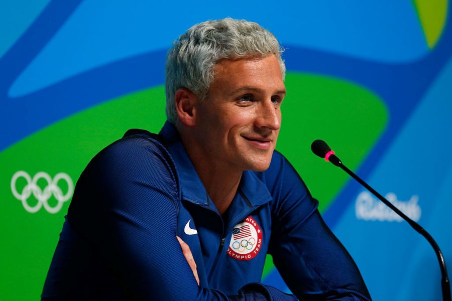 Ryan Lochte at Rio Olympics 2016