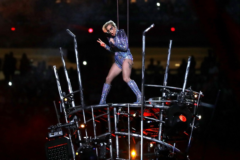 Lady Gaga Performing At Super Bowl 51