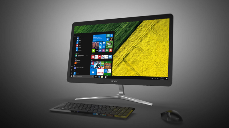 The new Acer Aspire U27 all-in-one desktop with liquid cooling