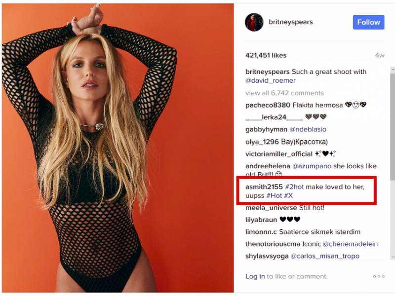 Russian Hackers Use Britney Spears' Instagram Account