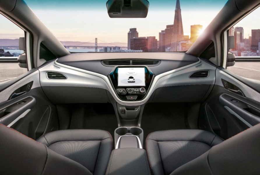 General Motors Cruise AV Self-Driving Electric Vehicle