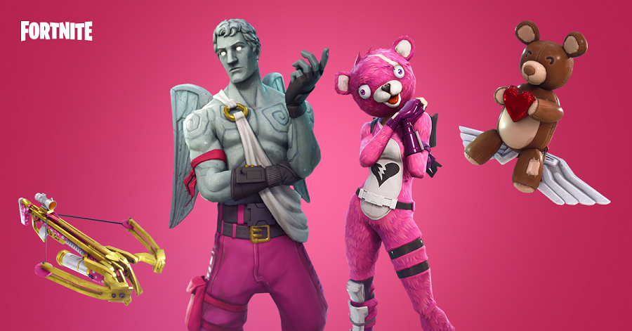 Fortnite's Valentine's Day Goodies Revealed: Skins, Crossbow, And More
