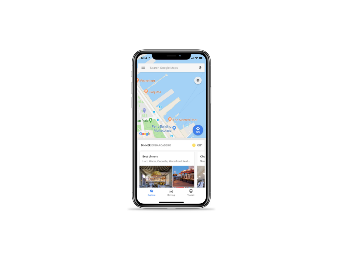 Google Maps iOS Update