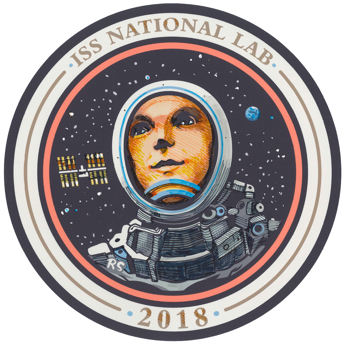 ISS U.S. National Lab Patch