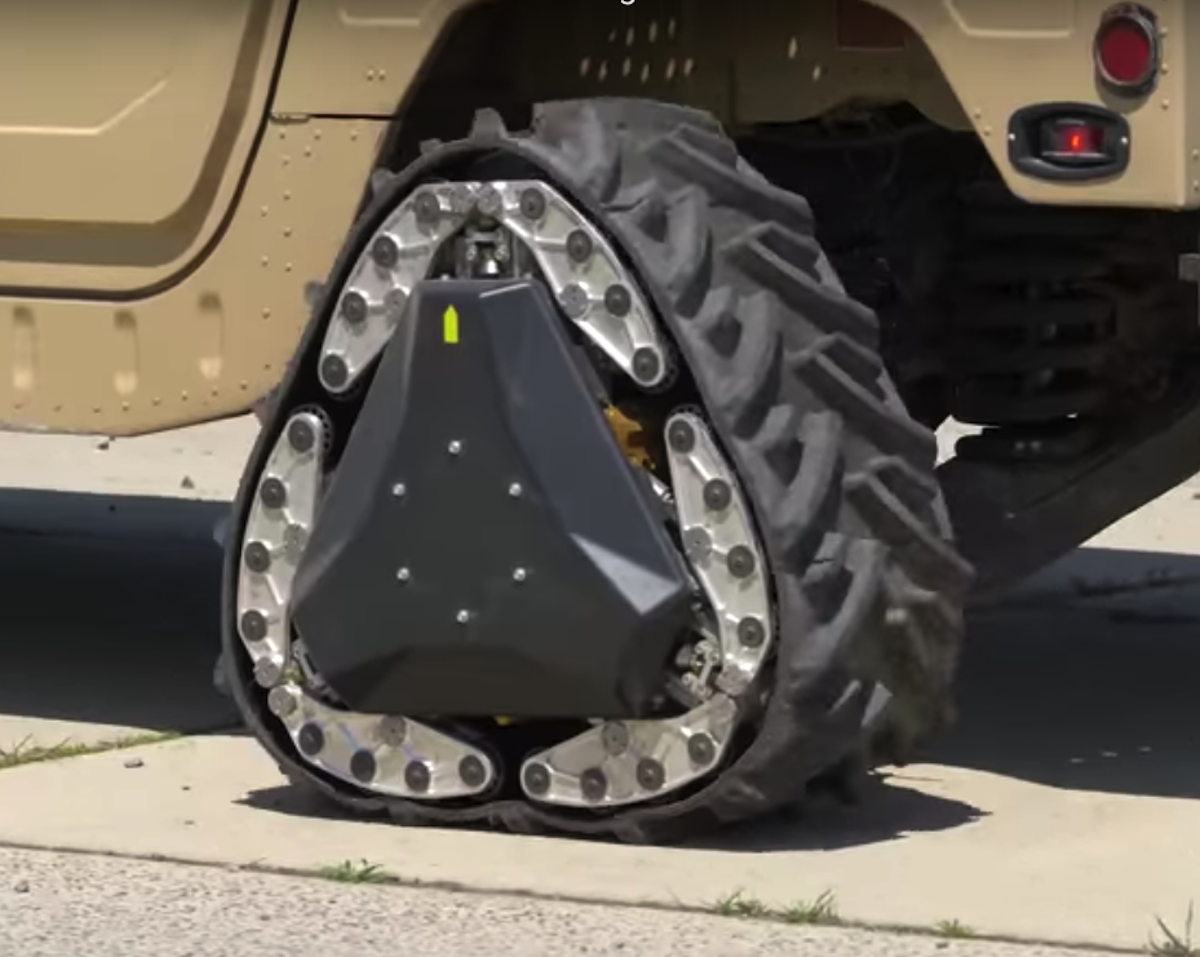 DARPA Reconfigurable Wheel Track