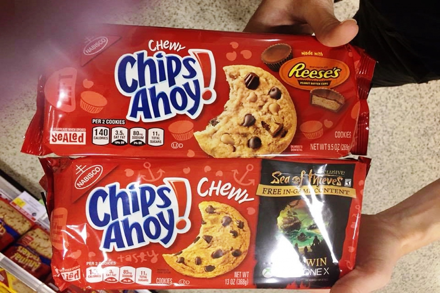 Chips Ahoy Chewy Packaging