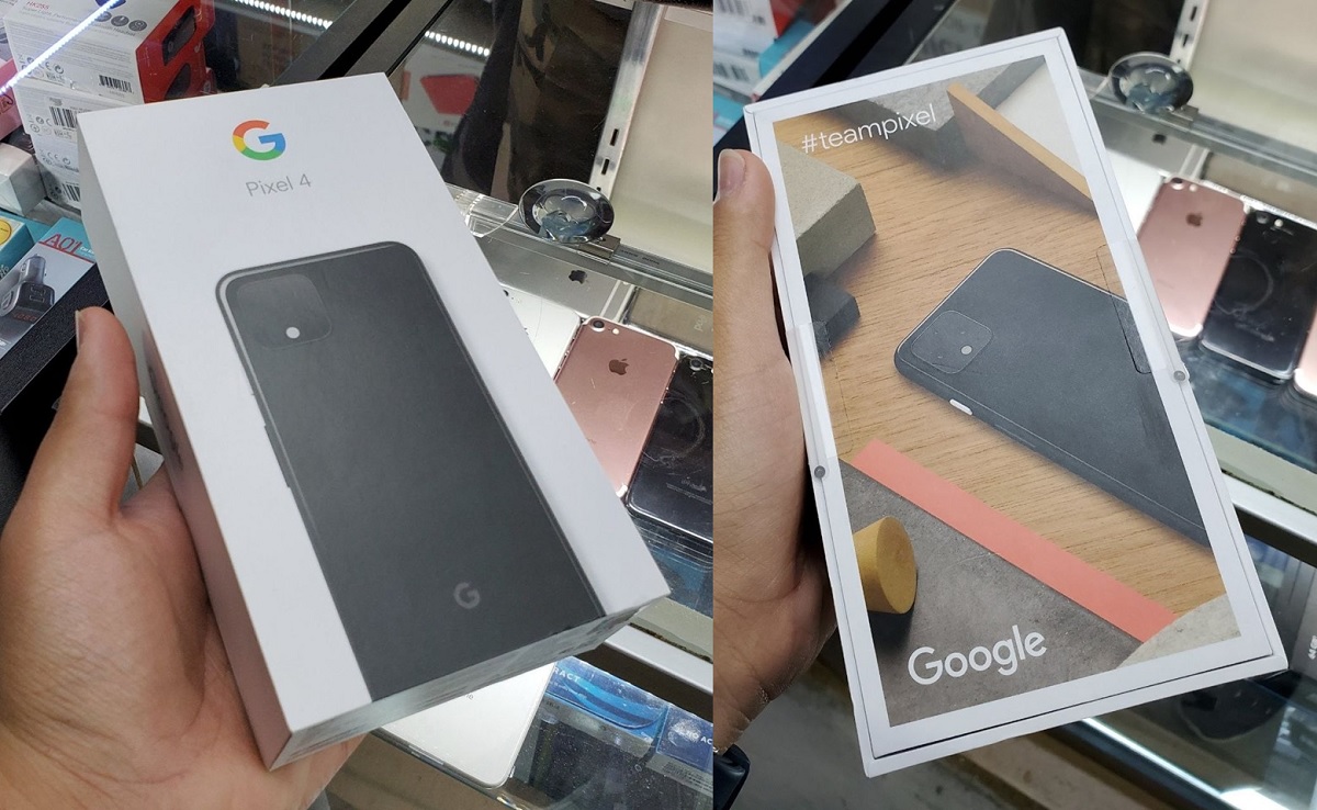 Google Pixel 4 Retail Box Leak