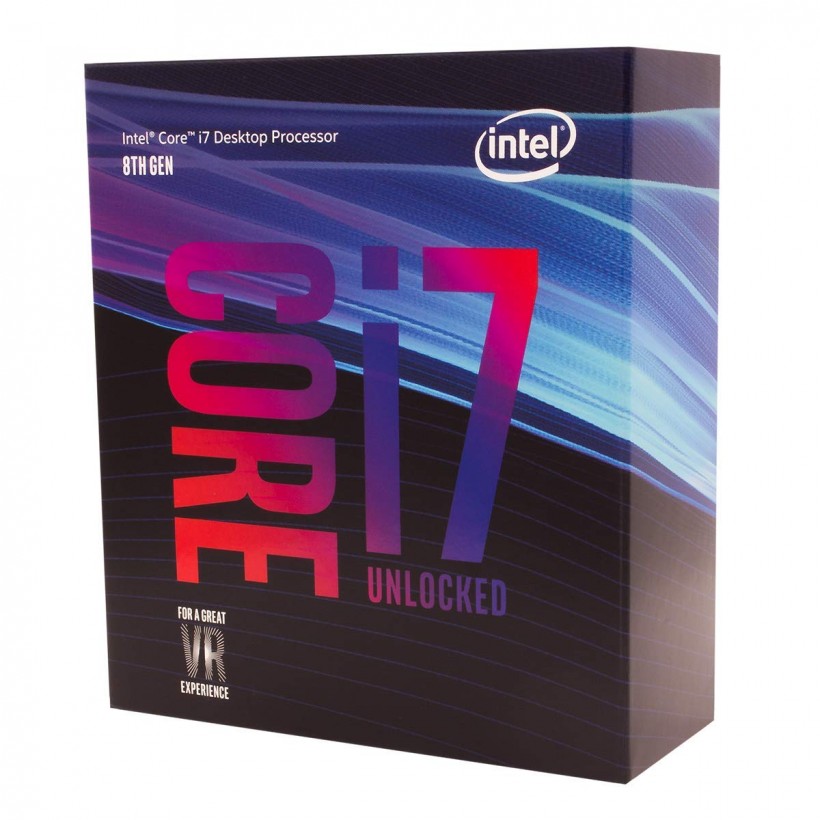 Intel Core i7-8700K Desktop 6 Core Processor 4.7GHz Turbo Unlocked LGA1151 300 Series 95W