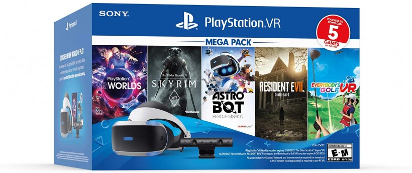 Playstation VR Bundle Five Game Pack ($199)