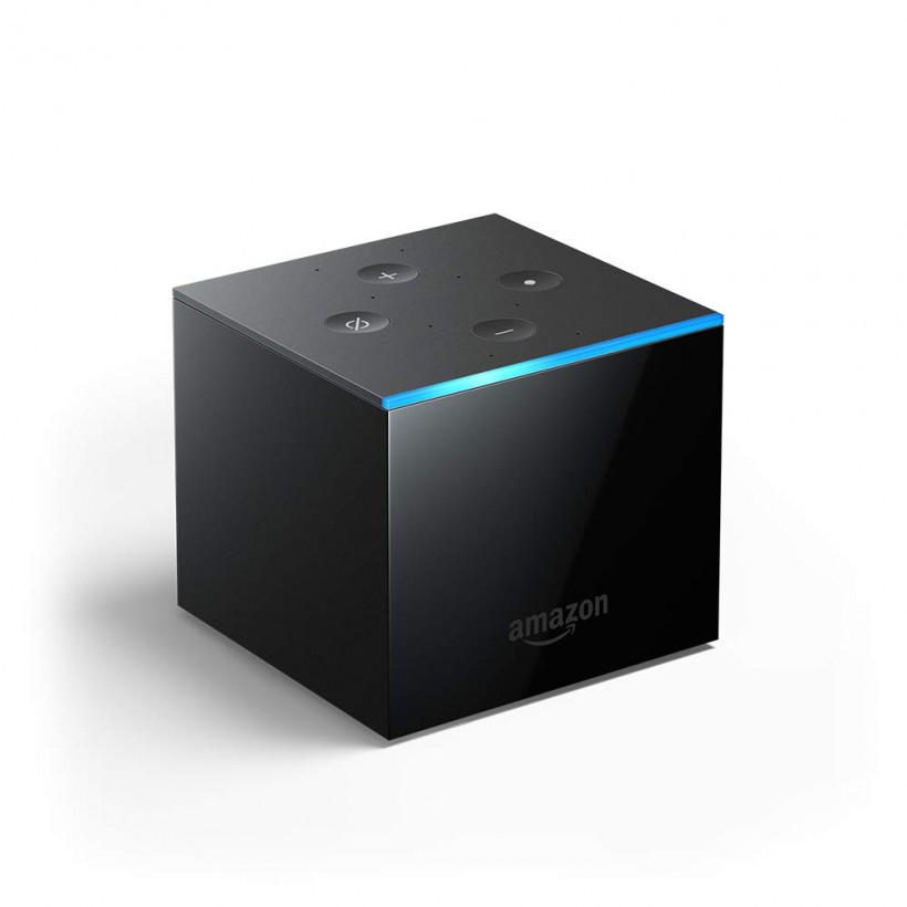 Fire TV Cube, hands-free with Alexa built in, 4K Ultra HD, streaming media player