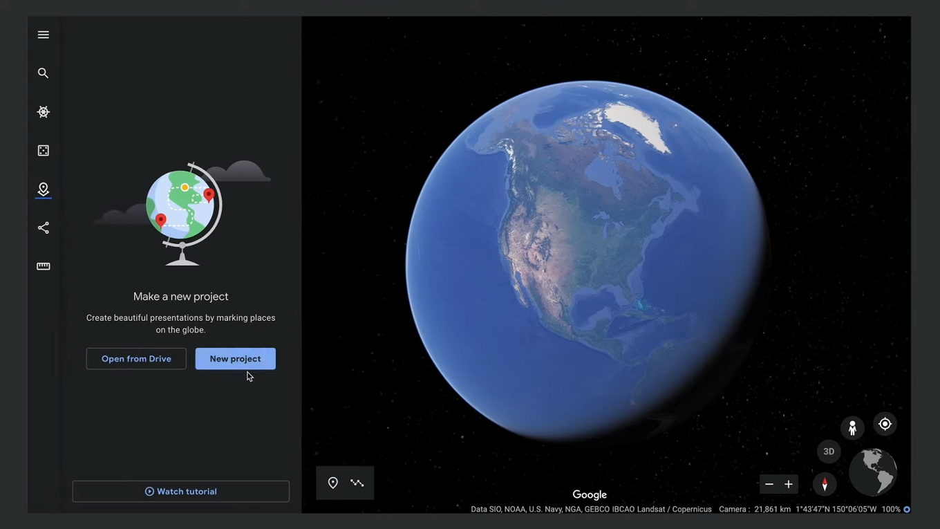 tour in google earth