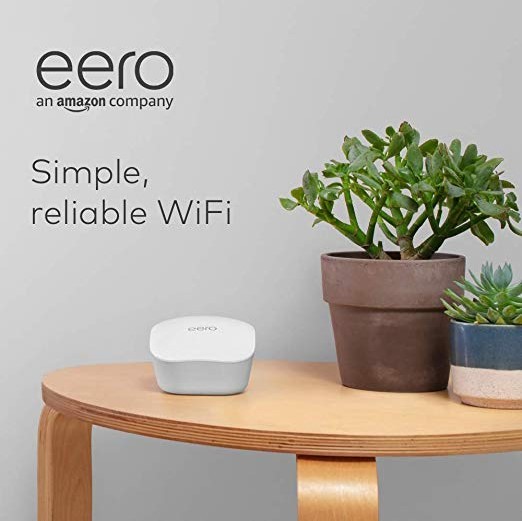 The eero mesh wifi system is part of Amazon's wifi routers sale