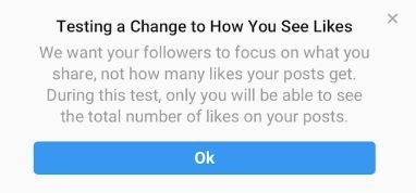 Instagram Is Testing Hiding Like Counts