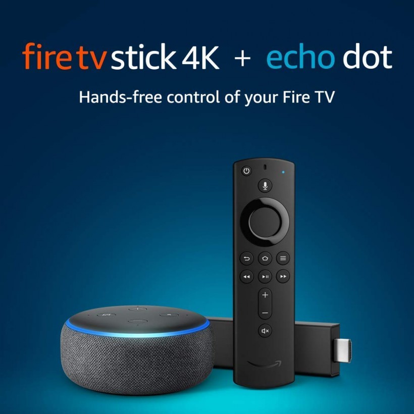 Fire TV Stick 4K + Echo Dot