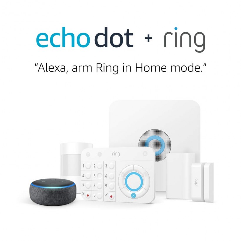 Ring Alarm 5-Piece Kit with Echo Dot for Free