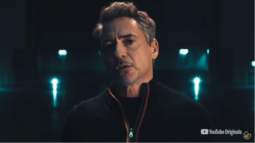 Robert Downey Jr. AKA Iron Man is Back on Hosting Youtube's Original AI Series 