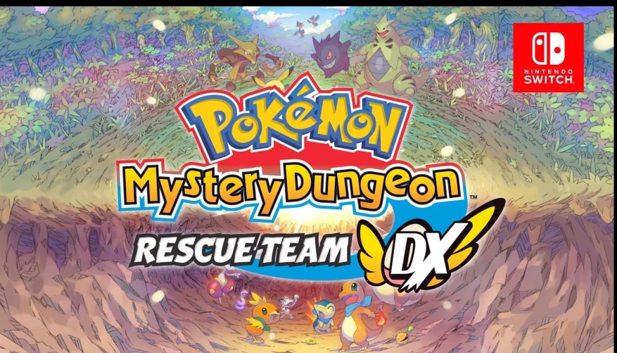 Pokemon Mystery Dungeon Rescue Team DX Starter Pokemom