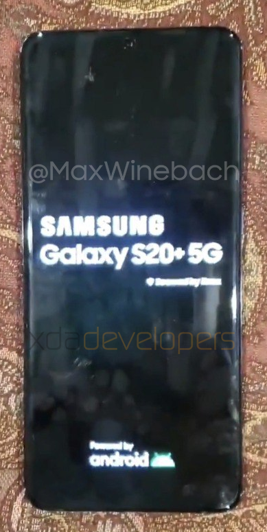 Samsung Galaxy S20+ Leaked Images Show 4 Cameras, Microphone Hole, and 5G Connectivity 