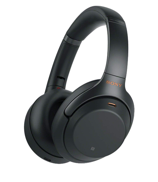 Sony WH1000XM3 Bluetooth Wireless Noise Canceling Headphones, Black WH-1000XM3/B (Renewed)