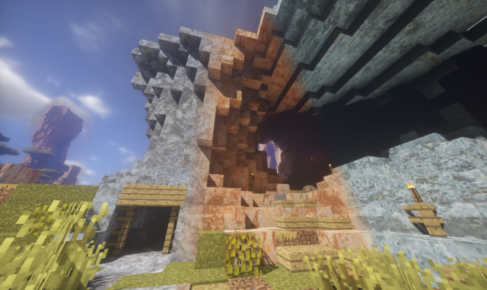 JAVA EDITION > BEDROCK EDITION! The nether roof in java edition is