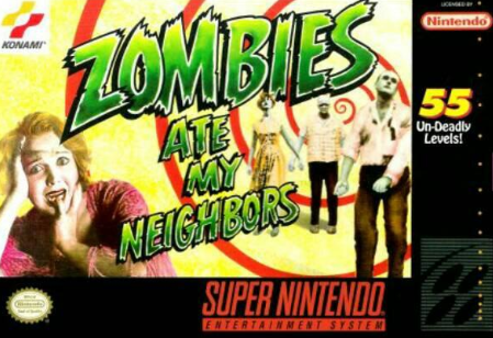 Zombies Ate My Neighbors Turns into a First-Person Shooter Game with Doom Wad