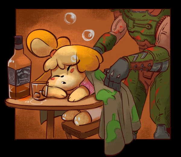 Ready Player One Doomguy And Isabelle