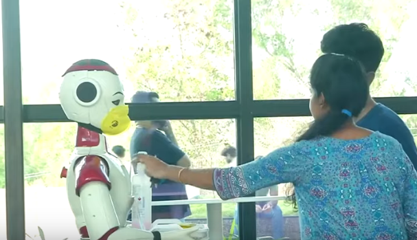 Robots deployed to spread awareness on coronavirus in Kerala