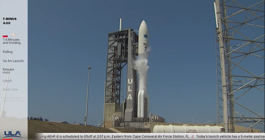 Atlas V Rocket Successfully Launch Despite Coronavirus Danger-- Making the US Space Force's First Operation 