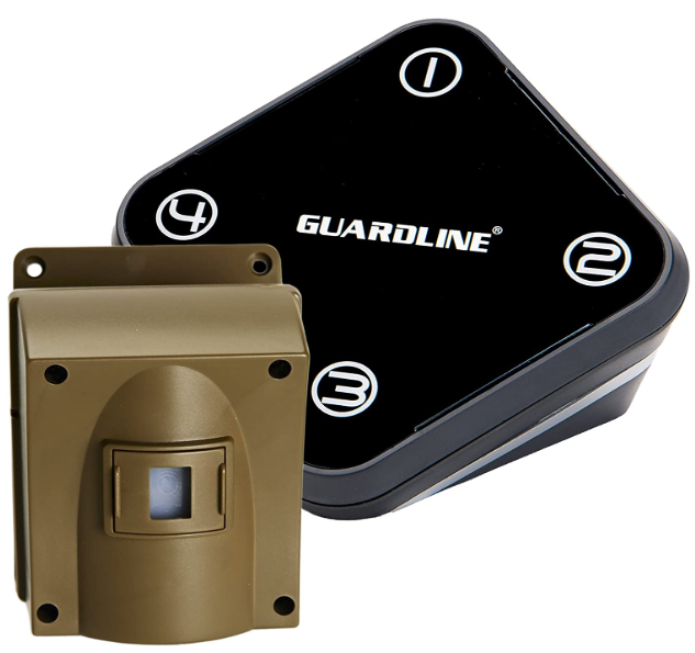  Guardline Wireless Driveway Alarm Outdoor Weather Resistant Motion Sensor & Detector- Best DIY Security Alert System- Stay Safe & Protect Home,...