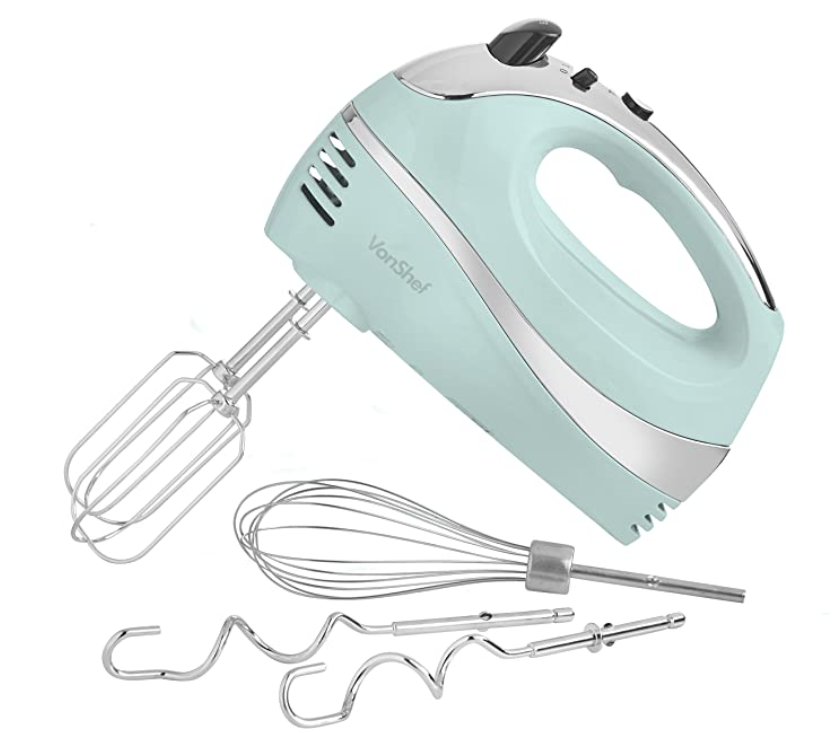 Hand Mixer With 5-Speed Advantage Electric Handheld Mixer With Turbo, Dough  Hooks And Balloon Whisk Hand Mixer - Buy Hand Mixer With 5-Speed Advantage  Electric Handheld Mixer With Turbo, Dough Hooks And