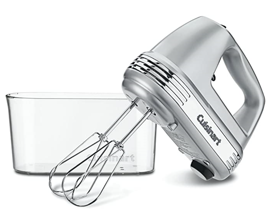 Cuisinart hm - 90 bc权力优势+ 9速手持混合器与存储情况下,刷镀铬