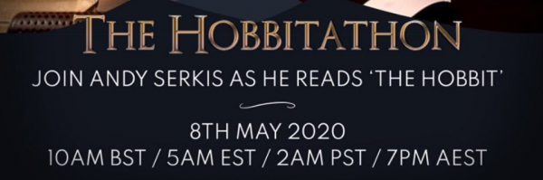 Gollum actor Andy Serkis reads entire 'The Hobbit' novel in a fundraising  marathon reading