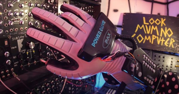 Sam Battle Hacked Nintendo's Legendary Power Gloves For His Modular Synth Setup; Electronic Tunes Can Be Adjusted By Wriggling Fingers