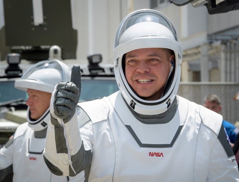 NASA SpaceX Crew Dragon astronauts