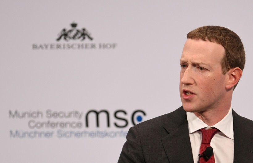 Facebook CEO Mark Zuckerberg at the Munich Security Conference