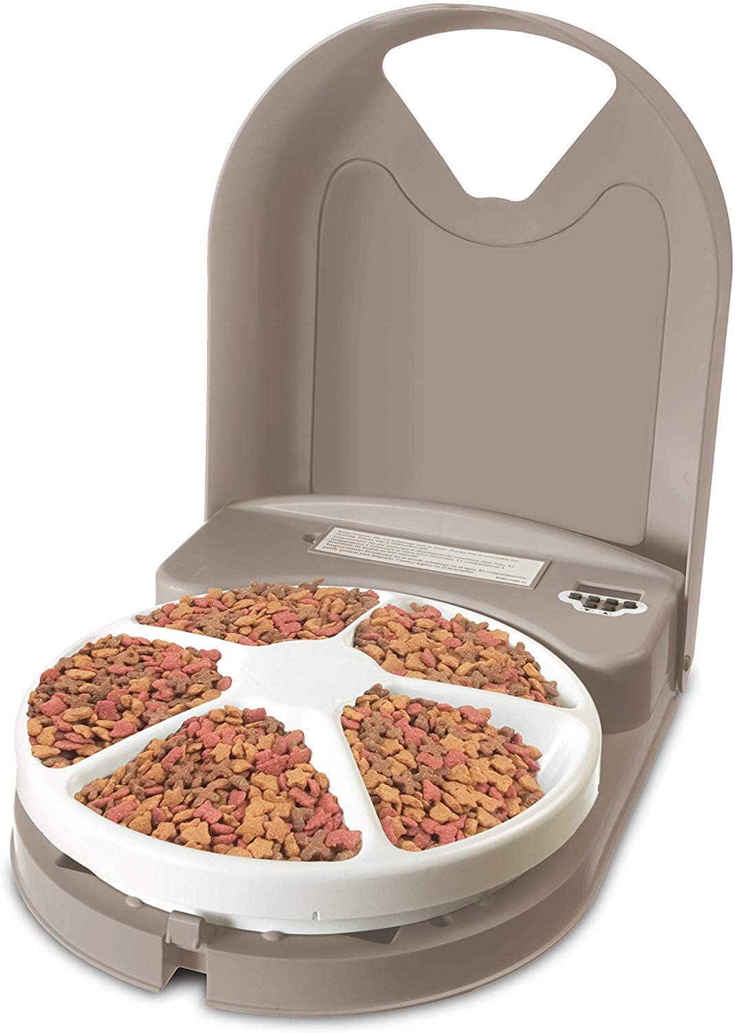 auto cat feeder and water