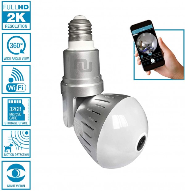 Best Light Bulb Security Cameras 2020: Here Are Your Hidden Cameras For ...