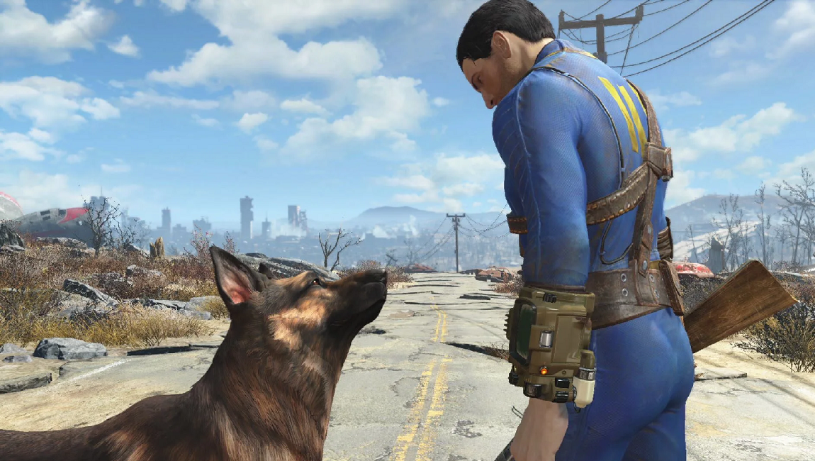 screenshots from Fallout game series
